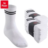 MT Tennissocken 8 Paar, 16 Paar Tennissocken für Damen & Herren (16-Paar)
