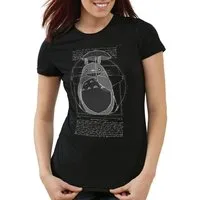 style3 T-Shirt Vitruvianischer Totoro neko anime ghibli mein nachbar tonari totoro