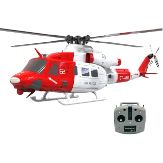 Goosky Legend E2 GPS 2.4G 6CH UH-1Y TOF Altitude Hold Dual Brushless Direct Drive Motor 1:35 Scale RC Helicopter BNF / R
