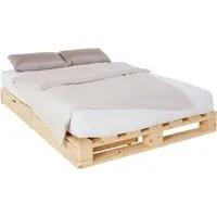OTTO home Palettenbett "ALASCO " Mit Schublade, zertifiziertes Massivholz, erweiterbar zum Doppel- oder Familienbett