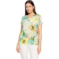 Betty Barclay Satinbluse Damen mit Blumenprint