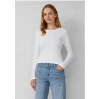s.Oliver Langarmshirt T-Shirt Longsleeve im Slim Fit