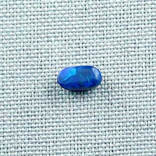 Lightning Ridge Black Opal 0,79 ct Blauer Vollopal Opalstein Fancy