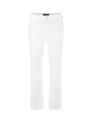 Marc Cain Pants - Jeans FORLI mit Tuchgürtel white - Gr. - 42