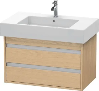 Duravit Ketho Waschtischunterbau wandhängend Natur Eiche Matt 800x455x480 mm - KT664003030 KT664003030