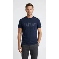 Replay T-Shirt Baumwoll-Qualität, Logoschriftzug