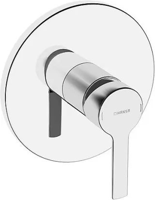 Hansa Funktionseinheit mit Dekorset Brausearmatur Hansaronda 3.5 8386, chrom, 83869573 83869573