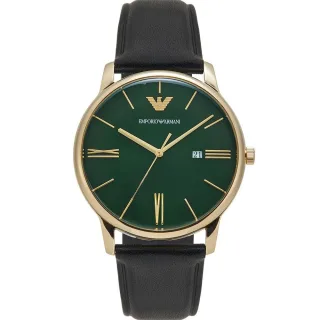 Emporio Armani Minimalist Schwarz Herren Armbanduhr AR11601