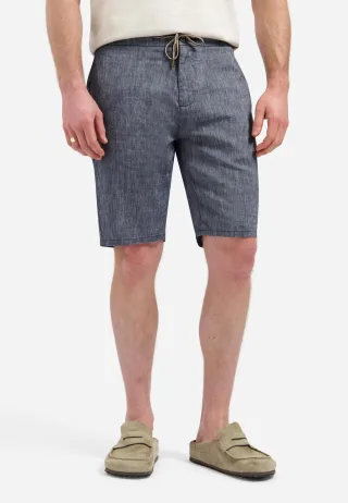 No Excess - Short Chino With Linen night - Gr. - XL