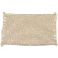 Home & styling collection Tischdecke Tischset, naturfarben, 45 x 30 cm, 1 Stk. (Tischdecken 1-tlg)