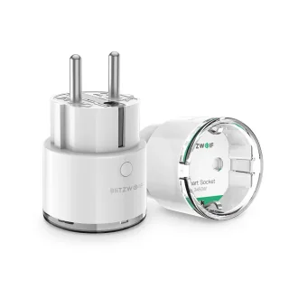[4PCS]BlitzWolf® BW-SHP6 Pro 15A 3450W WiFi Smart Plug Wireless Power Socket Outlet Energy Monitoring No Hub Required Ap