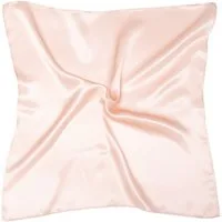 MayTree Seidentuch quadratisch einfarbig 53x53 rosa, (Stück), 100% Seide