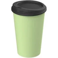 elasto Coffee-to-go-Becher 0,3 L Kaffeebecher mit Deckel robuster Mehrwegbecher, Made in Germany, BPA-frei, Teebecher, Coffee Mug, recycled Becher