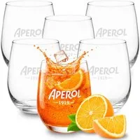 Maxito Cocktailglas als Aperol Gläser von hervorragender Qualität mit 500 ml, 6-tlg.
