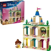 LEGO® Die Mini-Prinzessinnen Belle und Tiana mit ihrem Schloss (43291) Konstruktionsspielsteine, (358 St), LEGO Disney Princess, Made in Europe