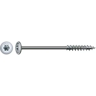SPAX Tellerkopf T-Star Plus T30 Teilgewinde 4Cutfräser WIROX, 50 Stück - 0251010603005