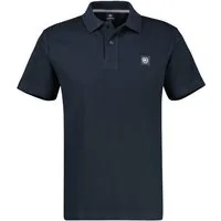 LERROS Poloshirt Poloshirt mit Waffelstruktur, grosse Größen