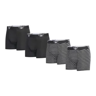 4-Pack Boxers von Cappuccino Italia in der farbe Schwarz und in größe XXL.