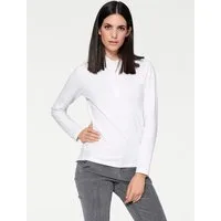 heine T-Shirt Poloshirt Langarm