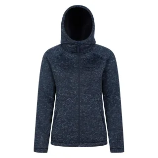 Mountain Warehouse Damen/Damen Nevis Kunstfell gefüttert Full Zip Hoodie (Navy)