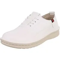 Ital-Design Komfortabler Damenschuh für Alltag und Freizeit Slipper (91554570) Flach Slipper in Weiß