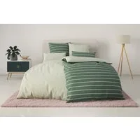 OTTO home Bettwäsche Katja, Linon, 2 teilig, Bettwäsche aus Baumwolle, Bettwäsche mit Streifen-Design, Wendeoptik