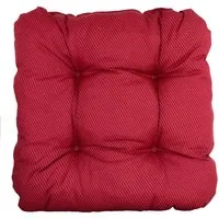 Marabellas Shop Sitzkissen Stuhlkissen 38x38x8 cm 4-Punkt-Steppung in 14 Farben Sitzkissen Deko, mit 4-Punkt-Steppung