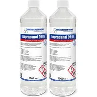Ravensberger Chemie Isopropanol 99,9% - 1 Liter Reinigungsalkohol (2x 1 Liter Flasche von Ravensberger Chemie - Premium IPA 99,9 % – Für Haushalt, Elektronik & Werkstatt)