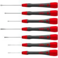 Feinschraubendreher-Set PicoFinish grau/rot, 7-teilig