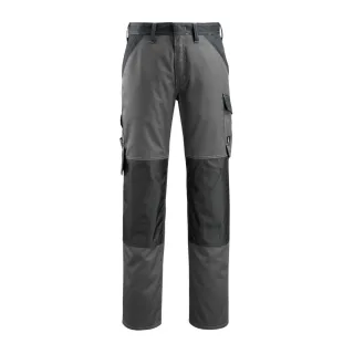 MASCOT Temora Hose mit Knietaschen LIGHT Dunkelanthrazit / Schwarz 54 - 15779-330-1809-82C54