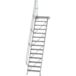 Munk Treppe mit Plattform 60° Stufenbreite 800 mm - 600394