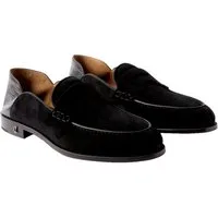 CHRISTIAN LOUBOUTIN Loafers Suede Penny No Back Slippers Sneakers Schuhe Turnschuhe Loafer klappbaren Ferse