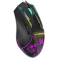 Wozinsky Gaming Mauspad WMGB-3200 (Einzelgerät), Kabellose RGB Gaming Maus 3200 DPI