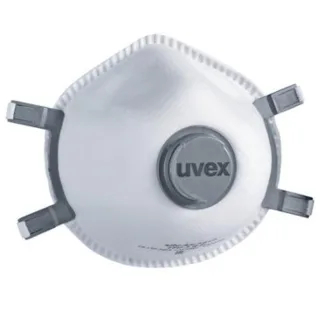 Uvex silv-Air exxcel 7312 Atemschutzmaske FFP3 -5 Stück - 8787312