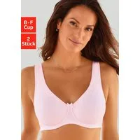 Nuance by Lascana Minimizer-BH (Packung, 2 Stück) mit Bügel, Baumwollqualität