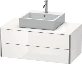 Duravit XSquare Konsolenwaschtischunterbau wandhängend Weiß Hochglanz 1000x548x400 mm - XS491102222 XS491102222