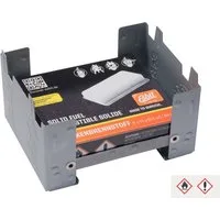 Esbit Gaskocher, Taschenkocher klein inkl. Trockenbrennstoff-Tabletten