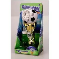 Fun Trading Seifenblasenmaschine Seifenblasen Fussball Pokal mit Licht