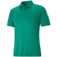 PUMA Poloshirt teamLIGA Sideline grün Herren