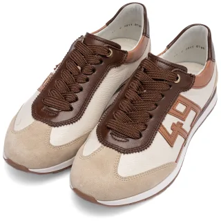 Ara Sneaker "PORTOFINO" Freizeitschuh, Halbschuh, Schnürschuh in Bequemweite G 1/2 (= weit)