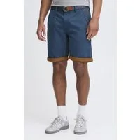Blend Chinoshorts BHNeji Chino Shorts mit umgeschlagenen Hosenbeinen in Kontrastfarbe