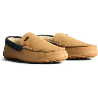Hunter Mokassin Hausschuhe Wildleder Herren Biscuit Hausschuhe