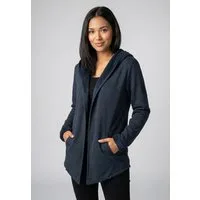 SUBLEVEL Cardigan Damen Langer Sweat Cardigan im Basic Style