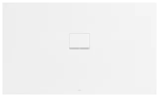 Villeroy & Boch Duschwanne Squaro Infinity (1590SQI2I) 1500x900x40mm Quaryl Stone White, UDQ1590SQI2 UDQ1590SQI2IVRW