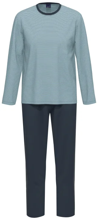 AMMANN - SA lang Rundhals dusty blue - Gr. - 50