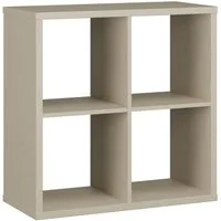FORTE Standregal Mauro, Fachgröße 33x33cm, 4 Fächer