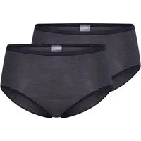 Schiesser Midislip 2er Pack Modal Essentials (Spar-Set, 2-St) Midi Slip - Weicher, feiner Bundgummi mit Glanzgarn-Details