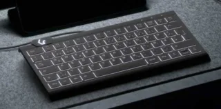 KeySonic KSK-5010ELC (DE) Mini Tastatur | 60950 | Hintergrundbeleuchtung - integrierter Nummernblock