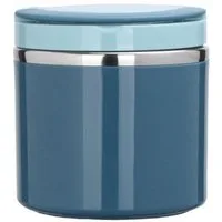 GarveeMore Bowle-Set Tragbare Edelstahl Frühstückstasse Suppenschüssel mitHenkel Thermische, 630/1000ML Thermischer Vorratsbehälter Versiegelte Bento Box MitHenkel