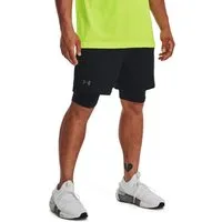 Under Armour® 2-in-1-Shorts UA VANISH WOVEN 2IN1 STS 2-in-1-Design, schnelltrocknend, atmungsaktiv, aus Polyester, leicht